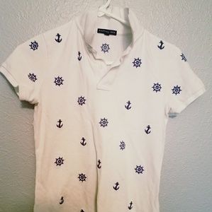 Ralph Lauren Cropped Polo T